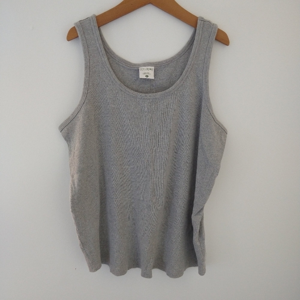 Motherhood XL Gray Tank Stretch